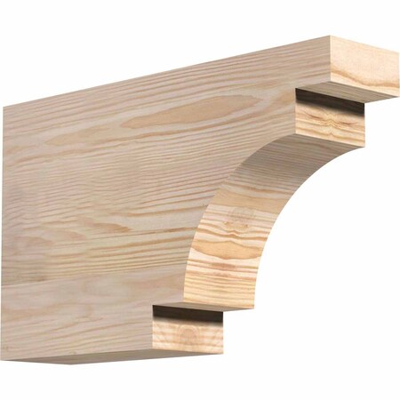 Ekena Millwork Mediterranean Smooth Rafter Tail, Douglas Fir, 3 1/2"W x 10"H x 16"L RFT04X10X16MED00SDF